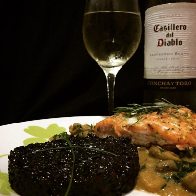 A fancy meal