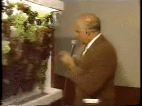 Lasier Martins taking a shock .gif